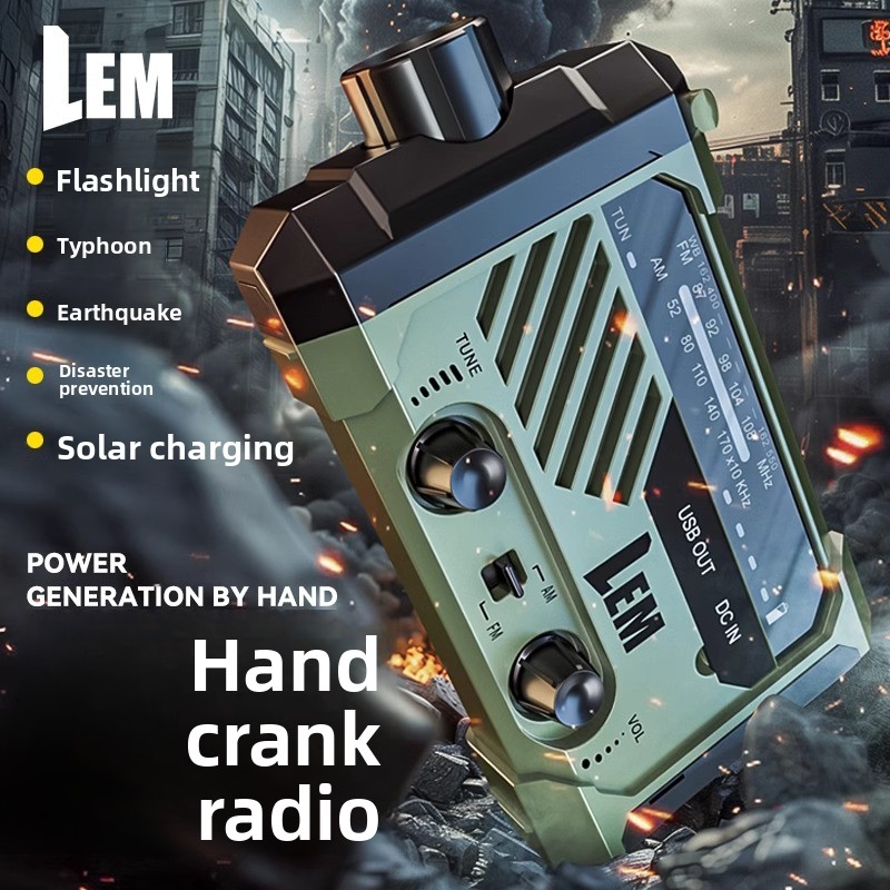 Survival Radio-Emergency Hand  - Solar Emergency Charger 리뷰 및 가격