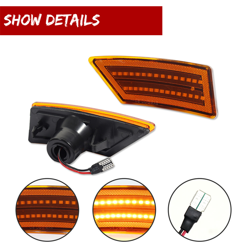 2PCS Car LED Front Side Marker - Signal Flare Kit 리뷰 및 가격