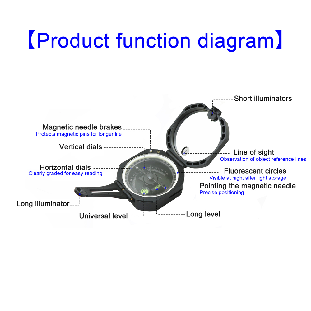 Multifunctional Compass High-A - Compass Lensatic 리뷰 및 가격