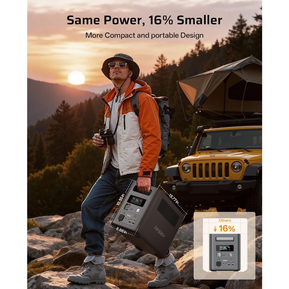 1024Wh Solar Generator, 1800W  - Solar Emergency Charger 리뷰 및 가격