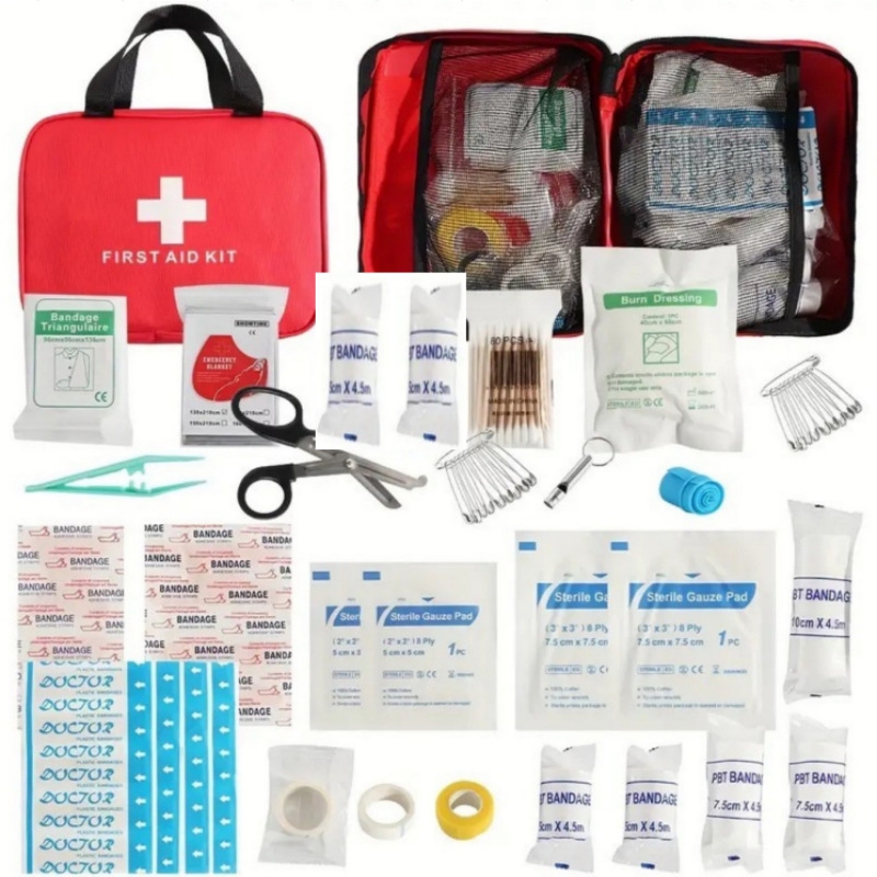 173Pcs First Aid Kit Full Set  - Bivy Bag Emergency 리뷰 및 가격