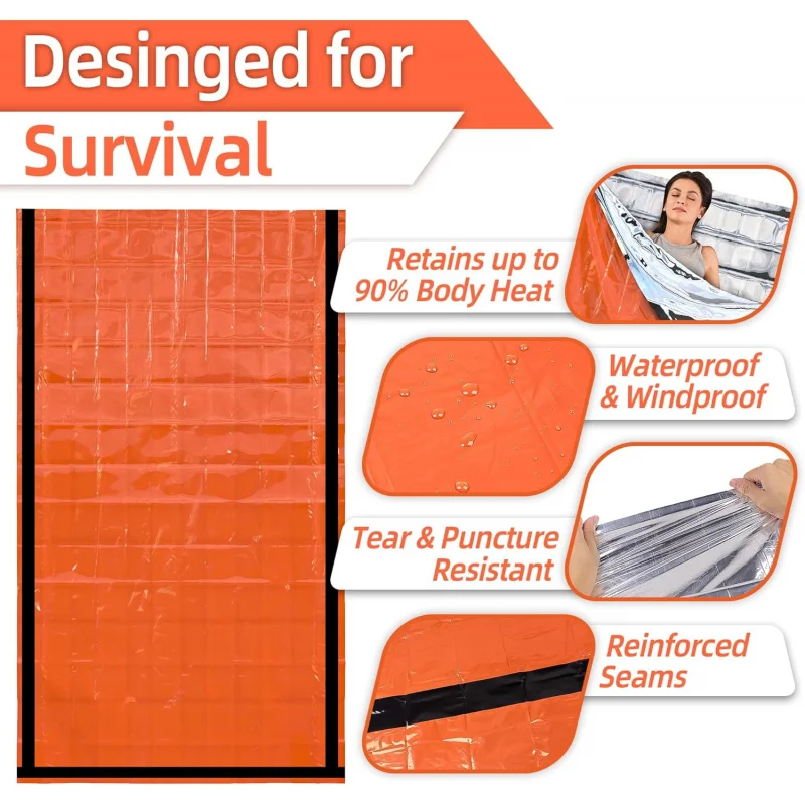 Emergency Sleeping Bag Surviva - Bivy Bag Emergency 리뷰 및 가격
