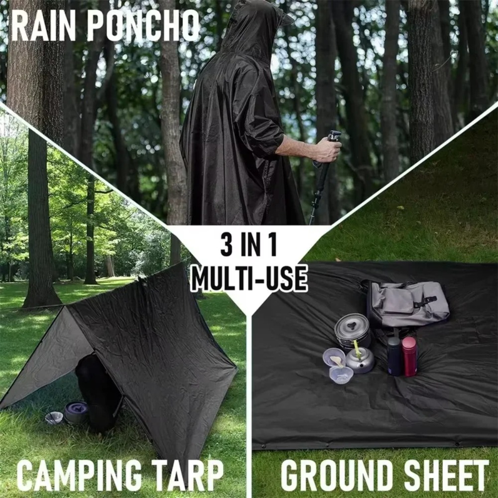 Outdoor Multifunctional 3 In 1 - Emergency Poncho Rain 리뷰 및 가격