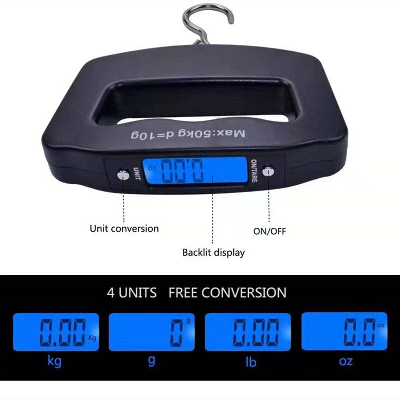 50kg Digital Fishing Scale Han - Fishing Kit Compact 리뷰 및 가격