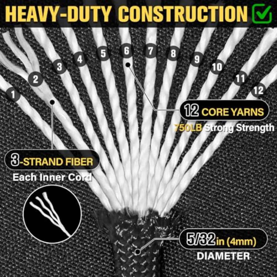 Paracord Rope 750 lb - 1000ft/ - Para Cord 1000Ft 리뷰 및 가격