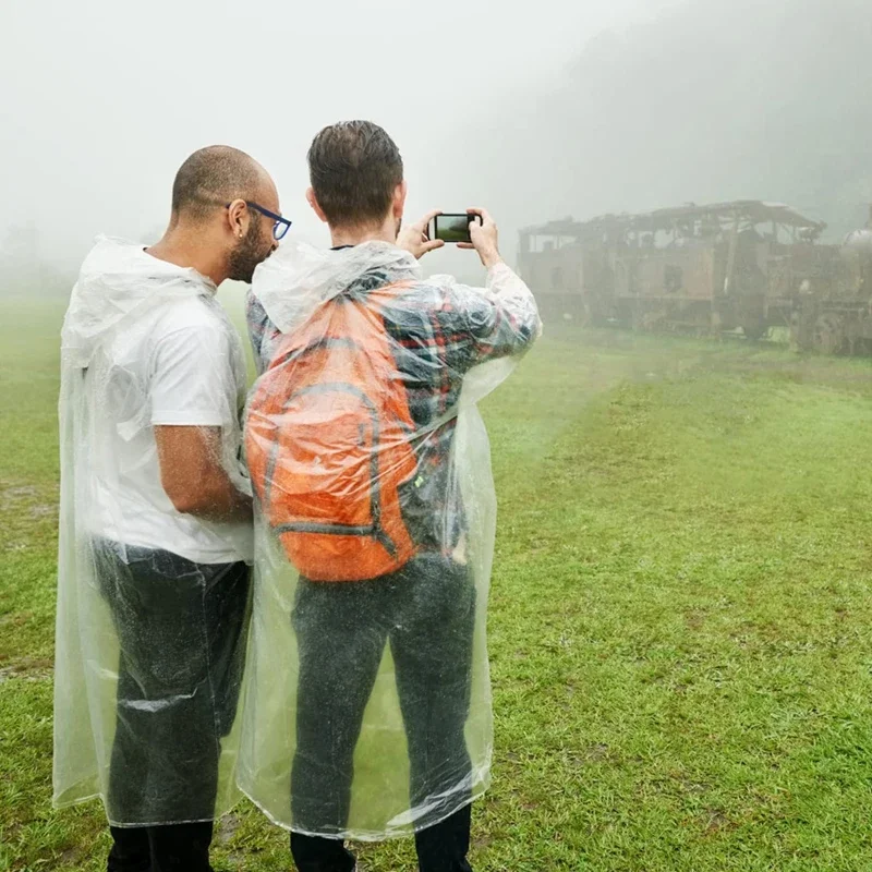 Disposable Waterproof Raincoat - Emergency Poncho Rain 리뷰 및 가격