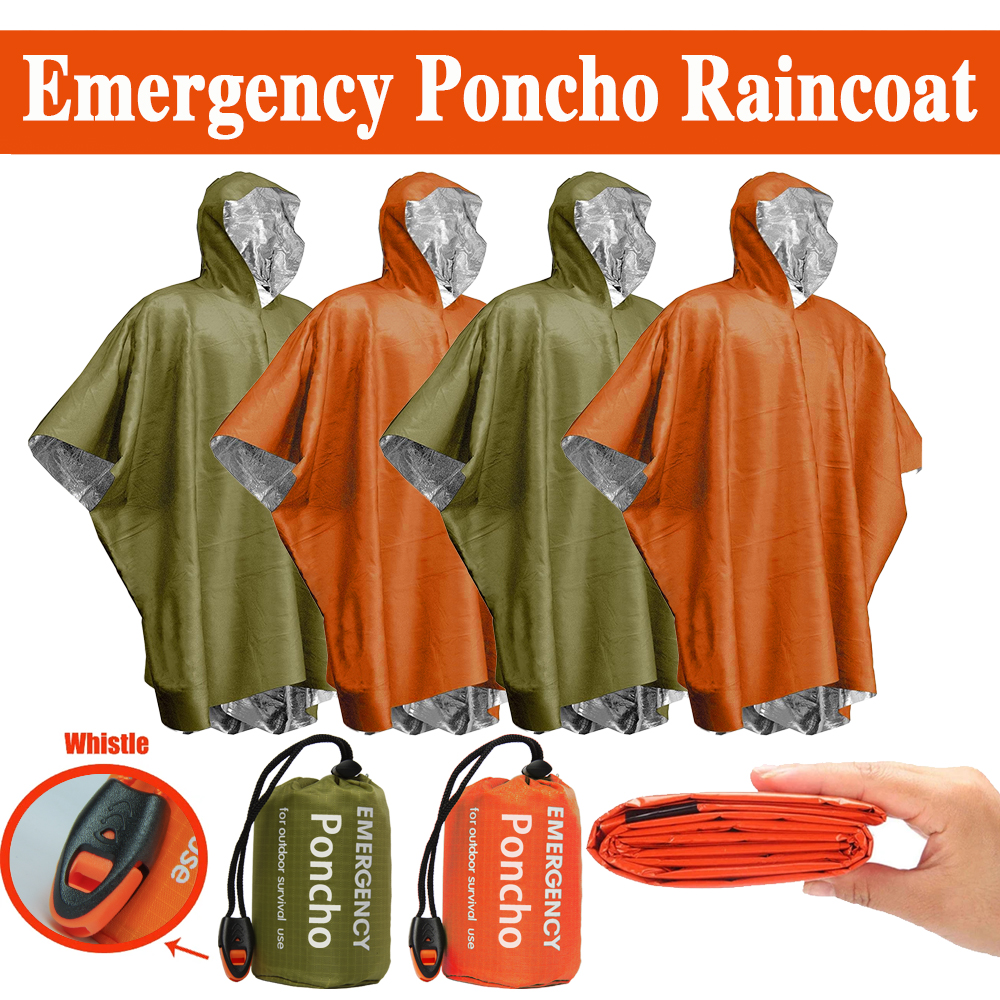 Emergency Rain Poncho Thermal  - Emergency Poncho Rain 리뷰 및 가격