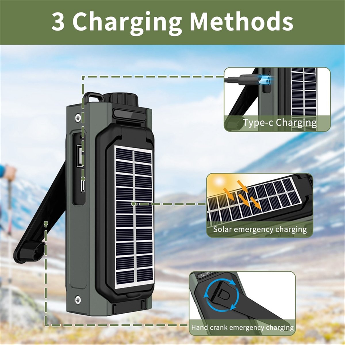 A26Z Portable Solar Radio, Eme - Solar Emergency Charger 리뷰 및 가격