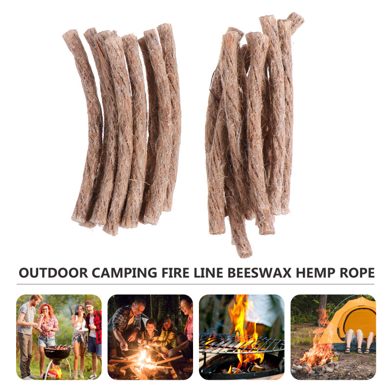 10Pcs Survival Wick Hemp Cord  - Fire Starting Kit 리뷰 및 가격