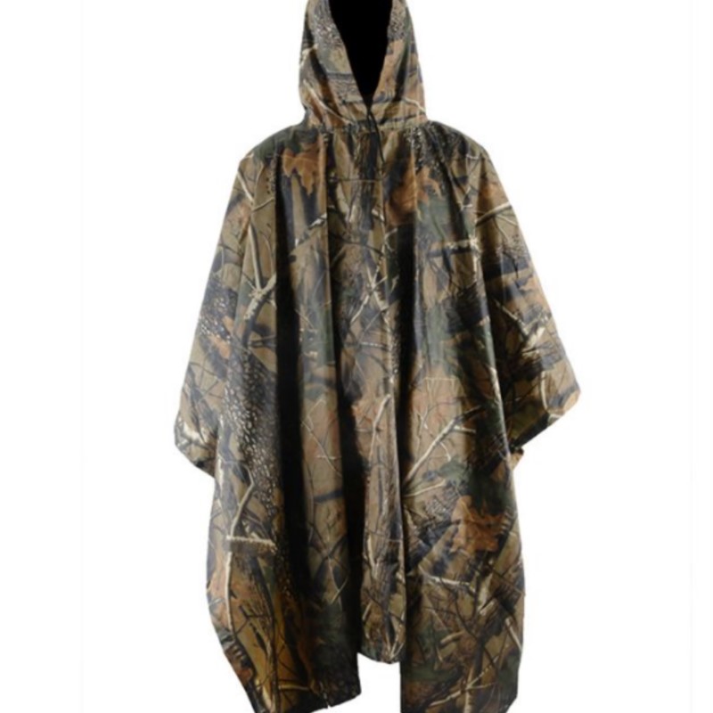 PVC/PU Camouflage Tactical Rai - Emergency Poncho Rain 리뷰 및 가격