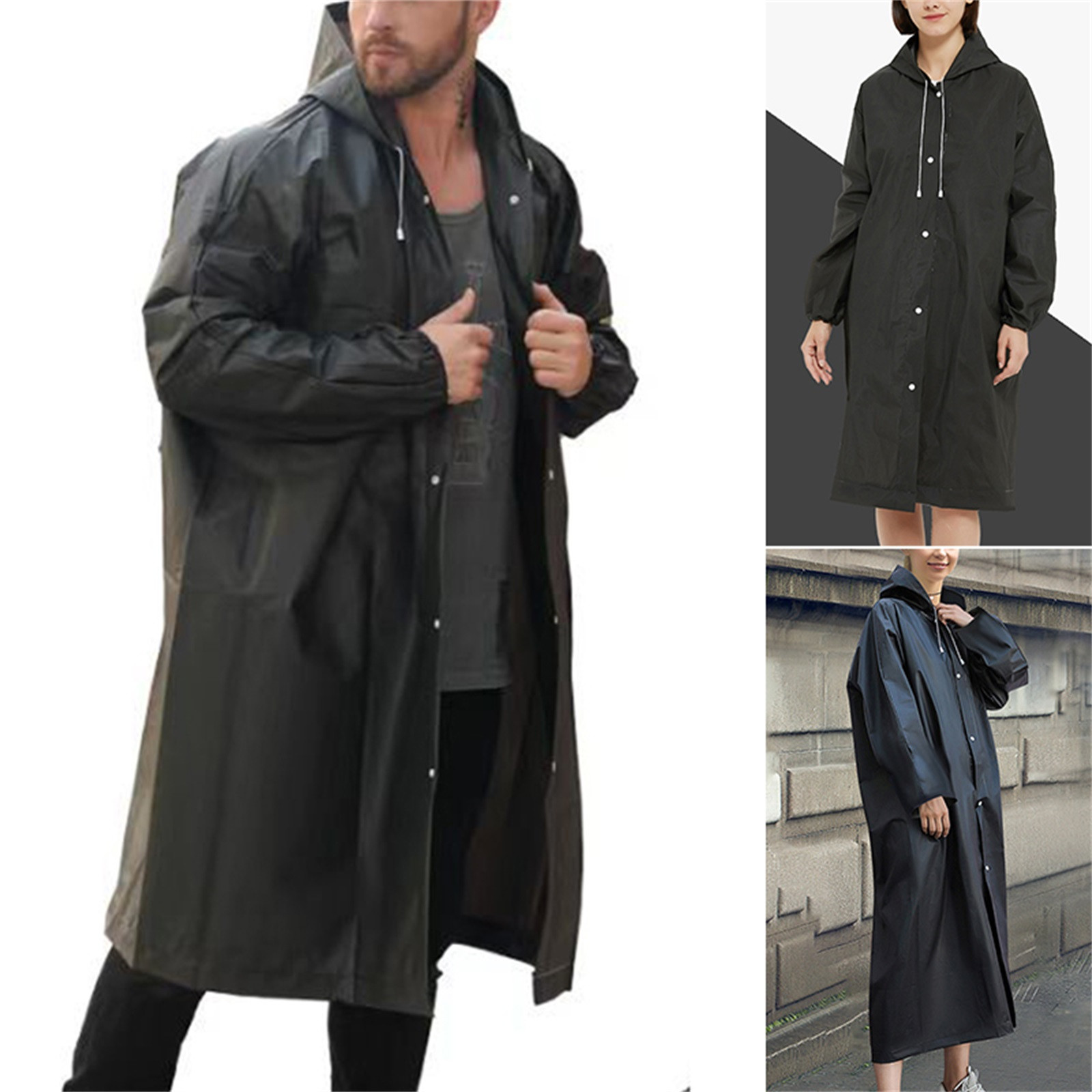New Unisex EVC Waterproof Rain - Emergency Poncho Rain 리뷰 및 가격