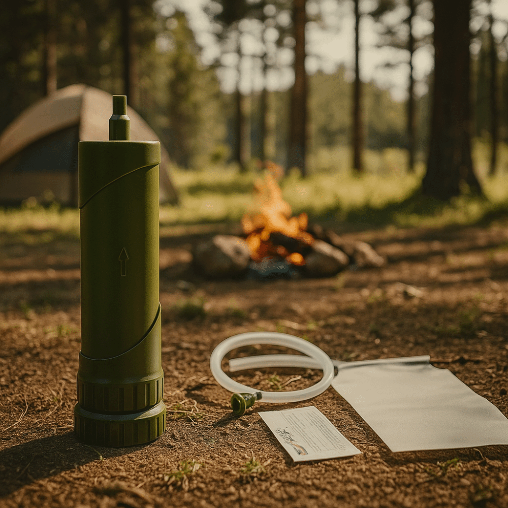 ABS Outdoor Mini Water Filter  - Water Purification Straw 리뷰 및 가격