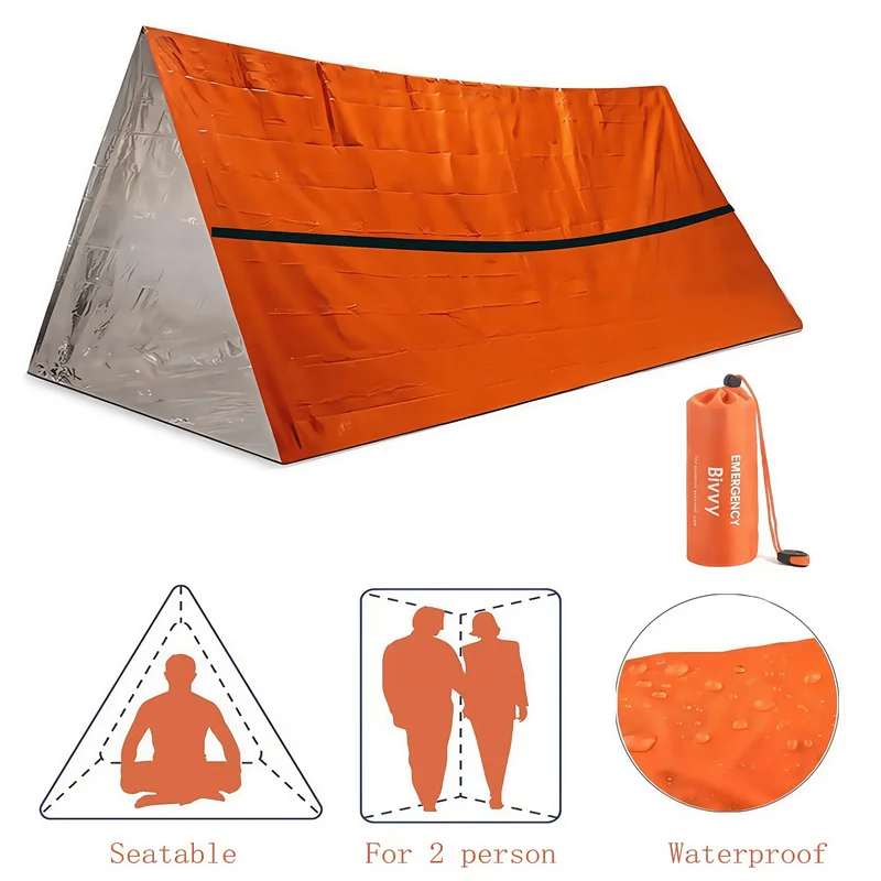 2 Person Emergency Survival Sh - Bivy Bag Emergency 리뷰 및 가격