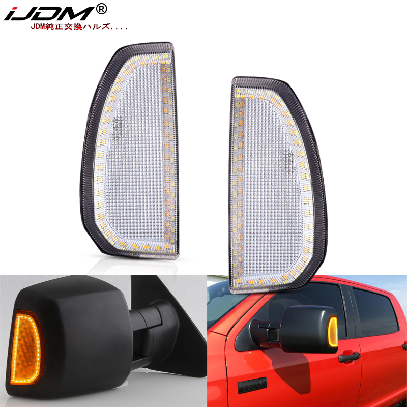 2pcs Switchback LED Side Mirro - Signal Panel Orange 리뷰 및 가격