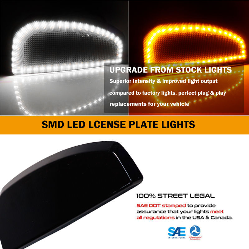 2pcs Switchback LED Side Mirro - Signal Panel Orange 리뷰 및 가격