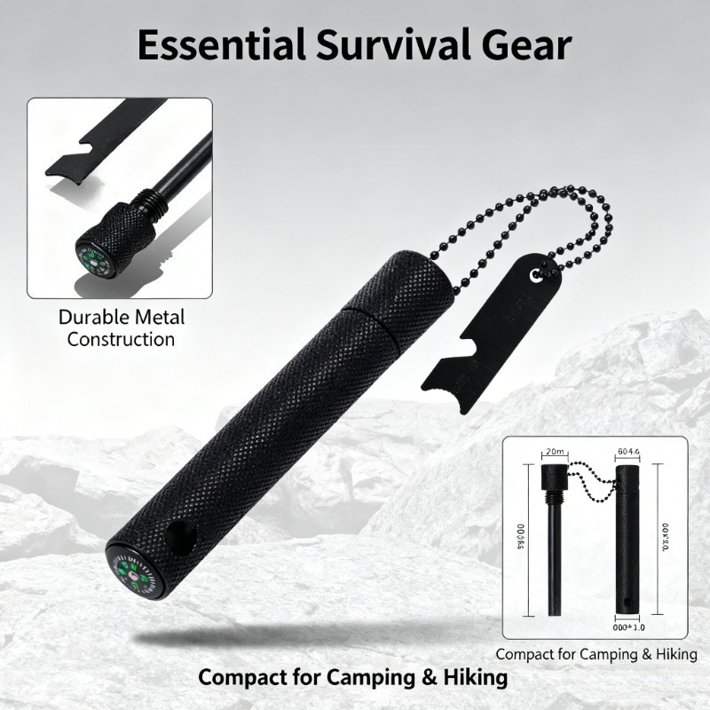 Magnesium Rod with Compass - W - Magnesium Fire Starter 리뷰 및 가격