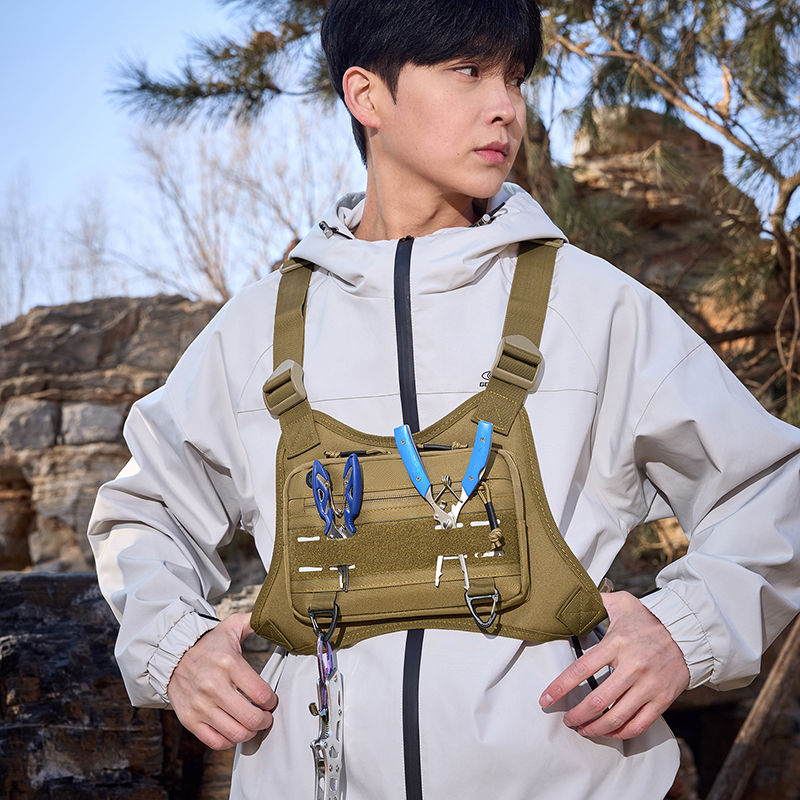 Tactical Front Chest Rig Bag V - Fishing Kit Compact 리뷰 및 가격