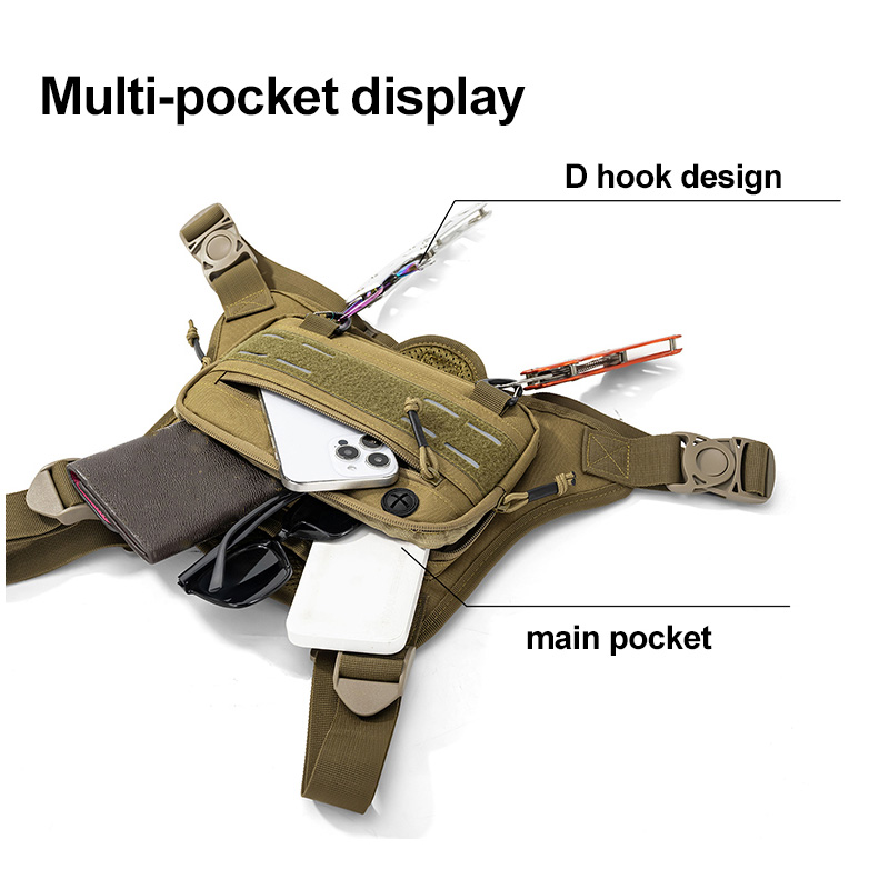 Tactical Front Chest Rig Bag V - Fishing Kit Compact 리뷰 및 가격