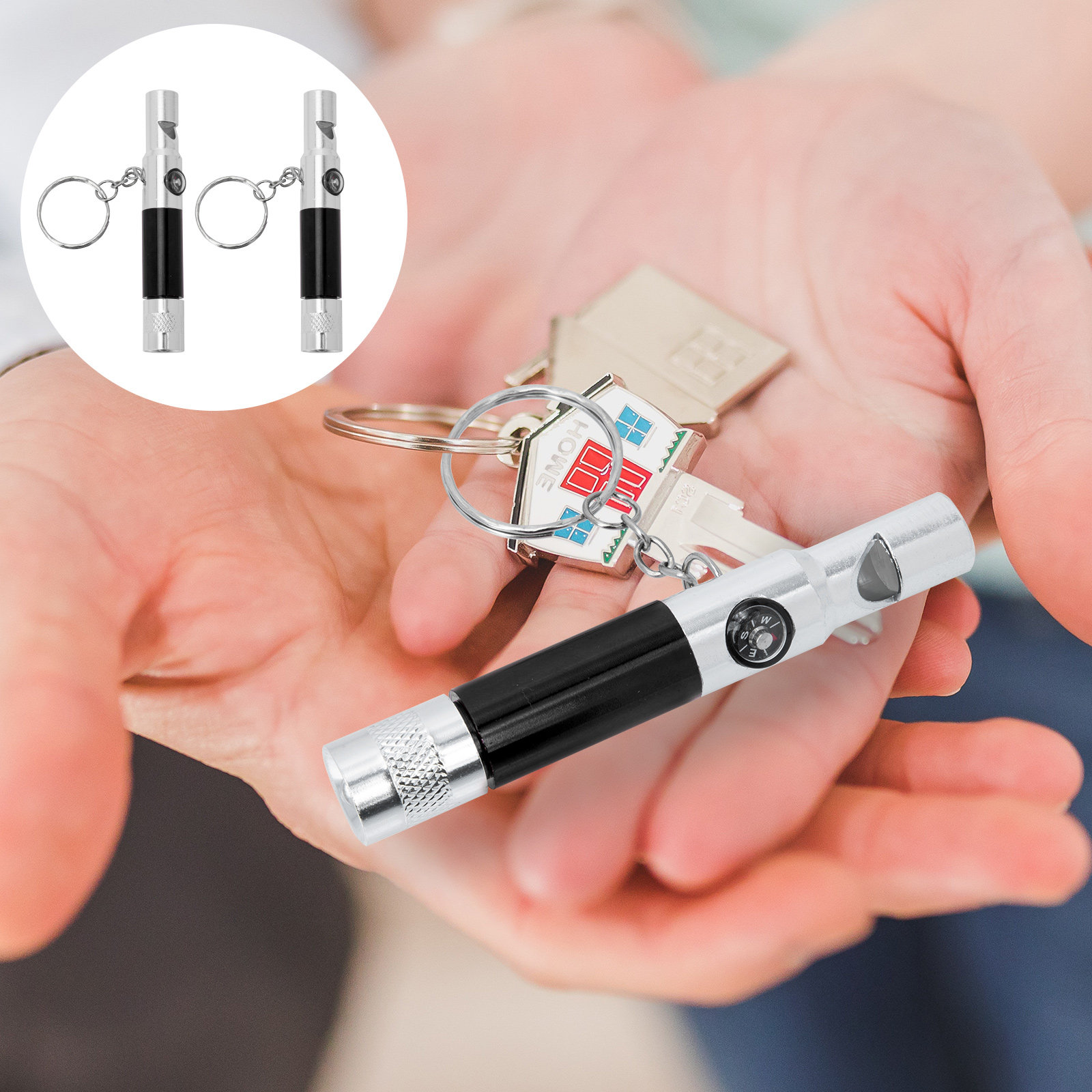 2Pcs Multifunctional Survival  - Emergency Whistle Loud 리뷰 및 가격
