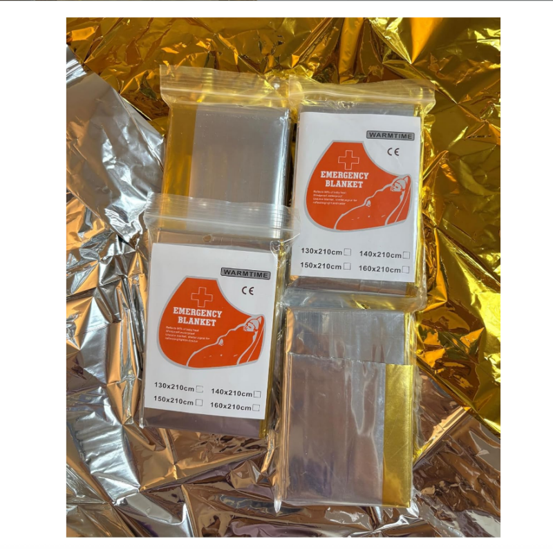 4 Pack Gold Silver Mylar Emerg - Survival Blanket Reflective 리뷰 및 가격