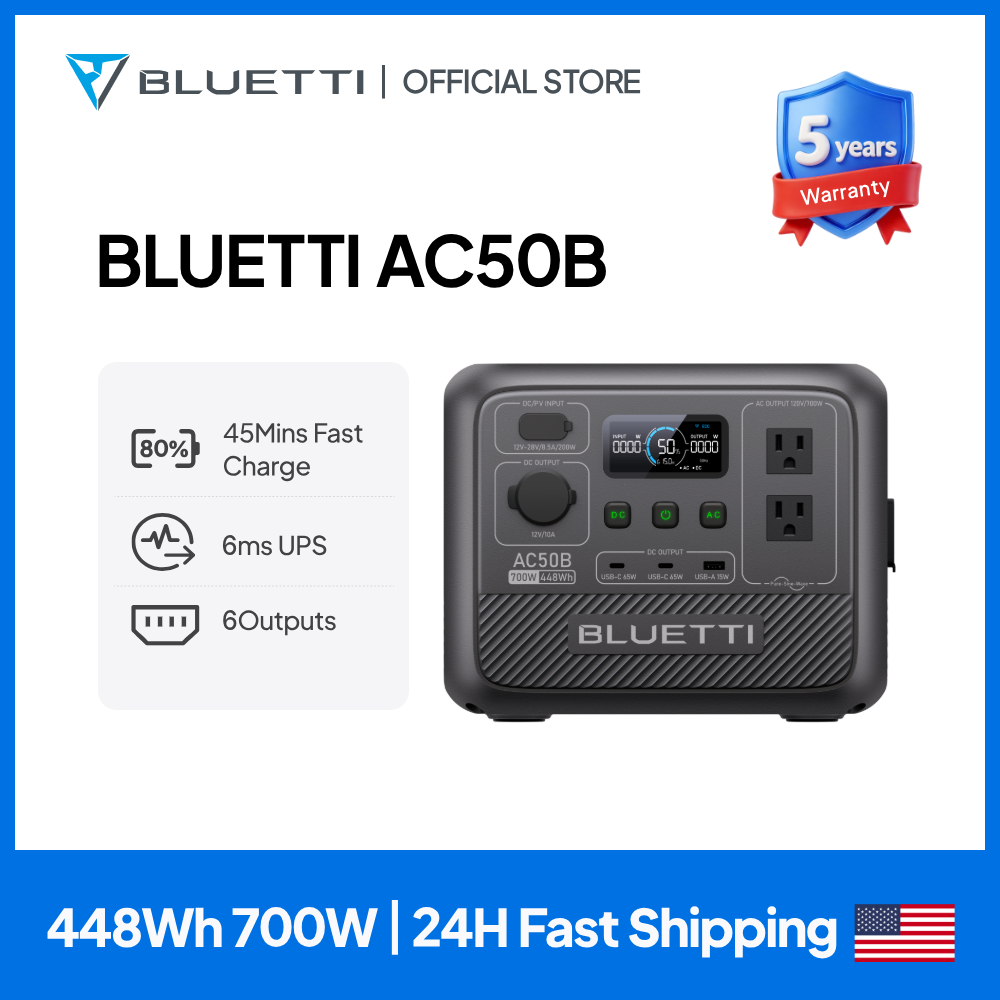 BLUETTI AC50B Portable Power S - Solar Emergency Charger 리뷰 및 가격