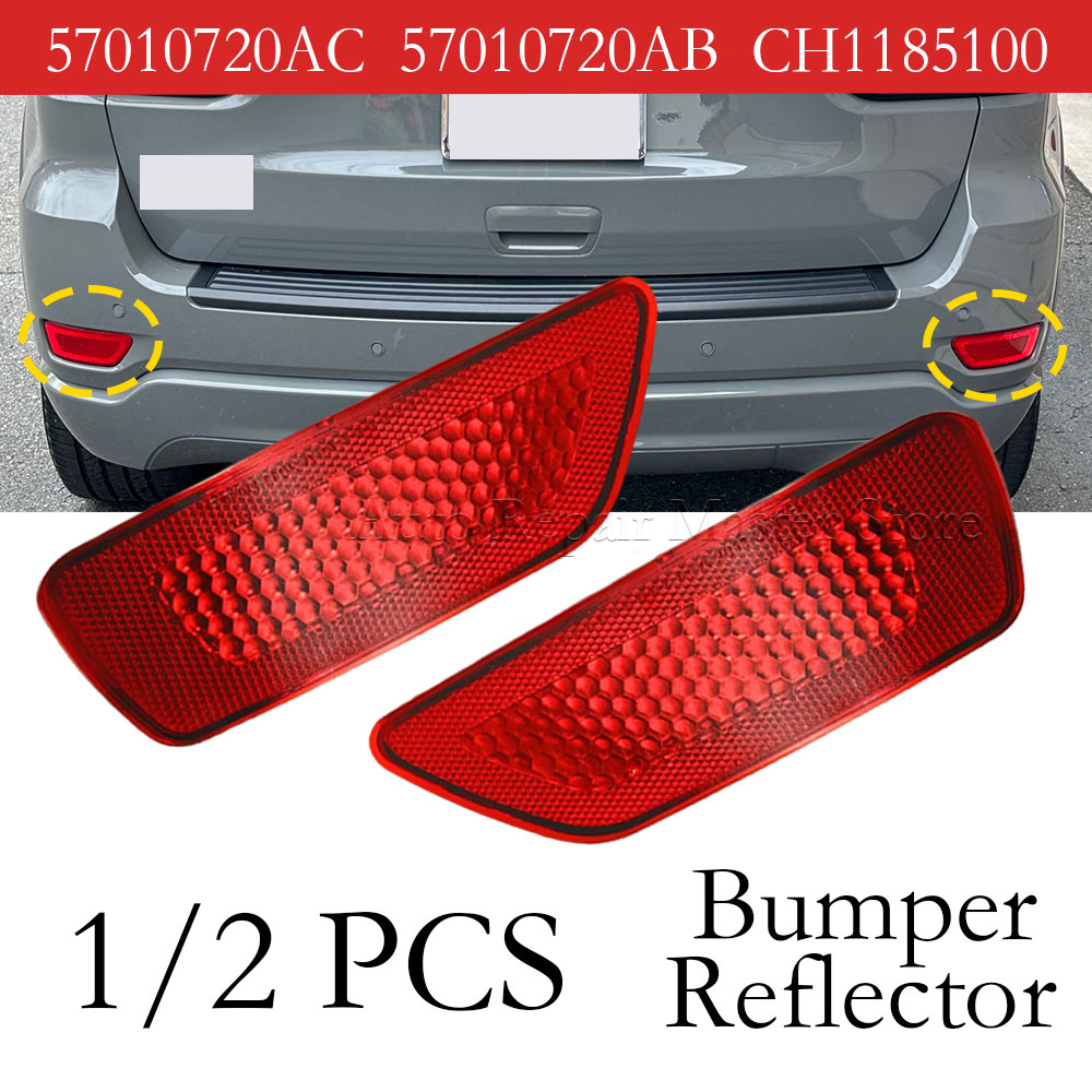 1/2pcs Car Red Tail Warning Re - Compass Lensatic 리뷰 및 가격