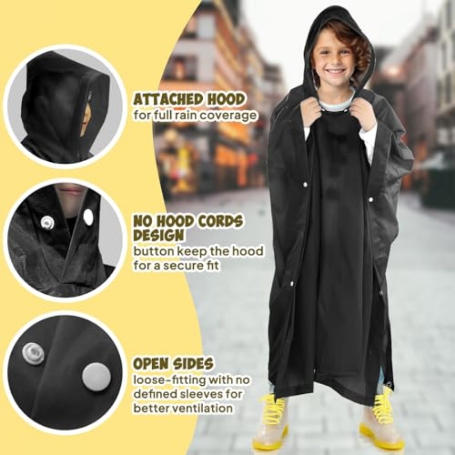 ANYOO 2 Pack Raincoats for Eme - Emergency Poncho Rain 리뷰 및 가격