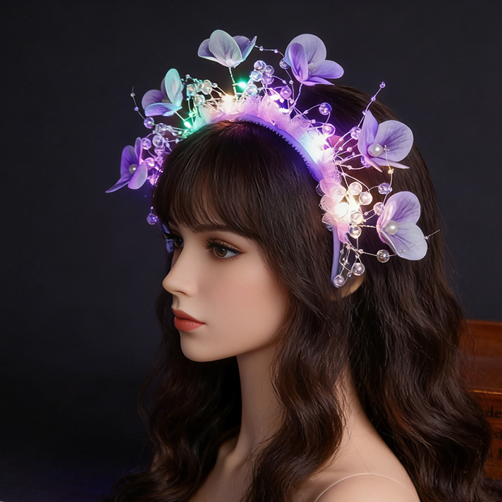 Glowing Flower Butterfly Headb - Sos Light Strobe 리뷰 및 가격