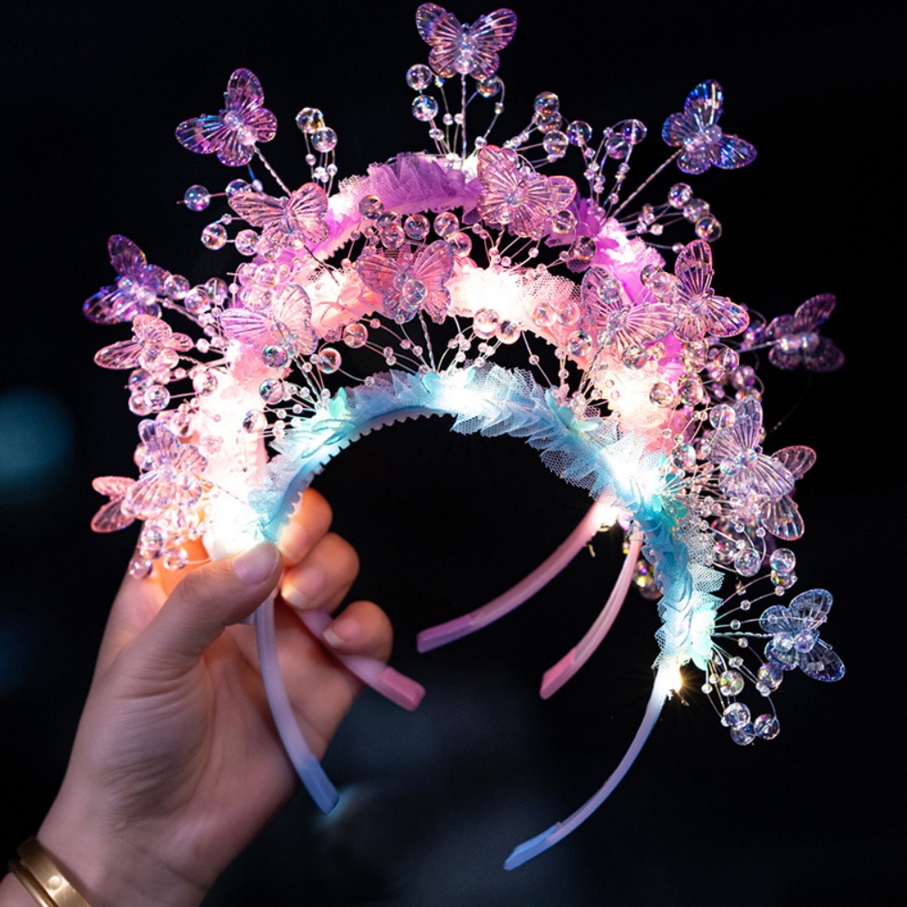 Glowing Flower Butterfly Headb - Sos Light Strobe 리뷰 및 가격