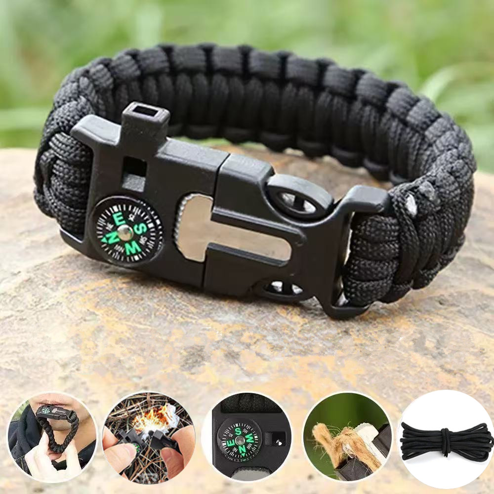 Five in One Compass Bracelet w - Fire Starting Kit 리뷰 및 가격