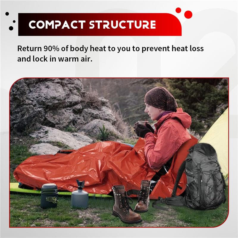 【STOCK】Emergency Sleeping Bag  - Bivy Bag Emergency 리뷰 및 가격