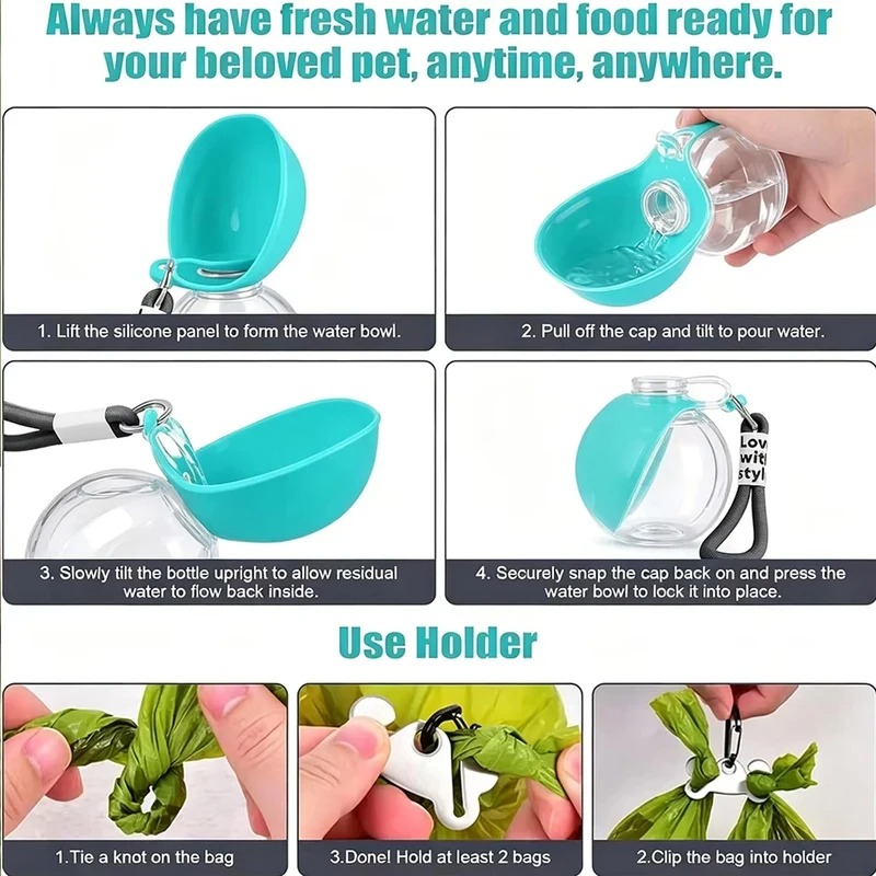 Portable 2-in-1 water bottle f - Water Bag Collapsible 리뷰 및 가격