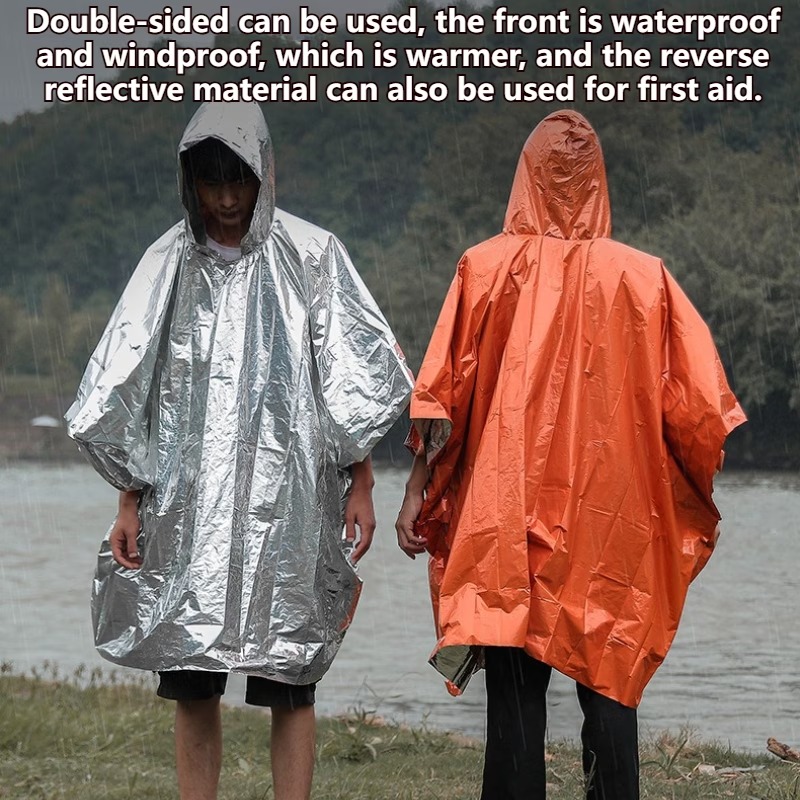 1-10PCS Emergency Rain Poncho  - Emergency Poncho Rain 리뷰 및 가격