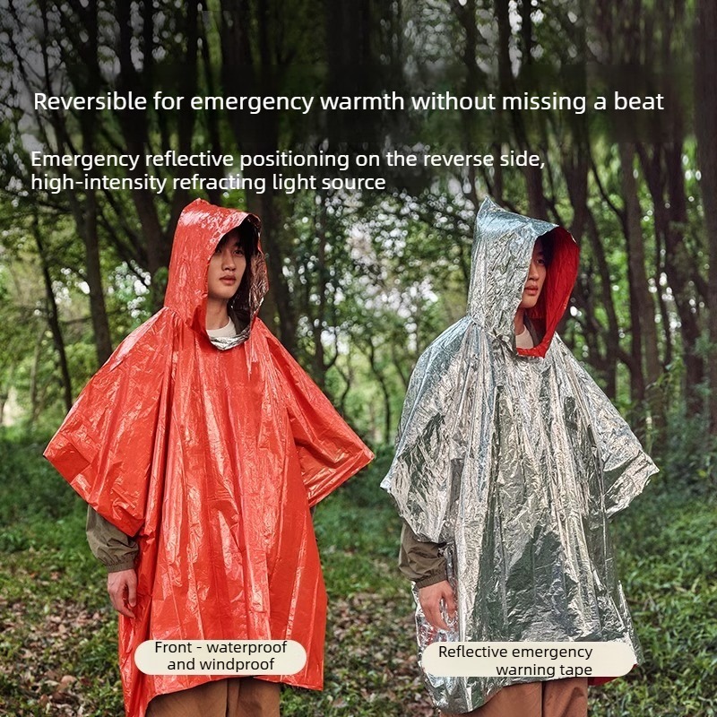 1-10PCS Emergency Rain Poncho  - Emergency Poncho Rain 리뷰 및 가격