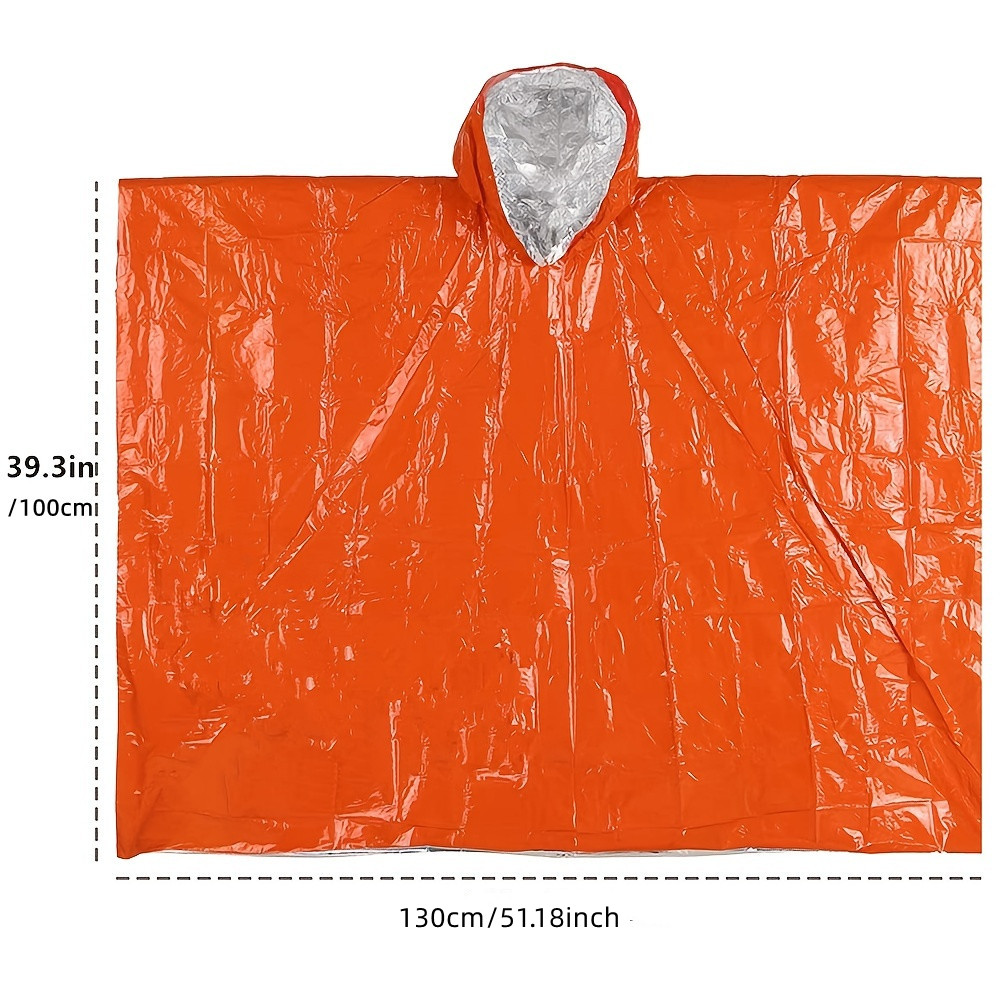 Emergency Disposable Aluminum  - Emergency Poncho Rain 리뷰 및 가격