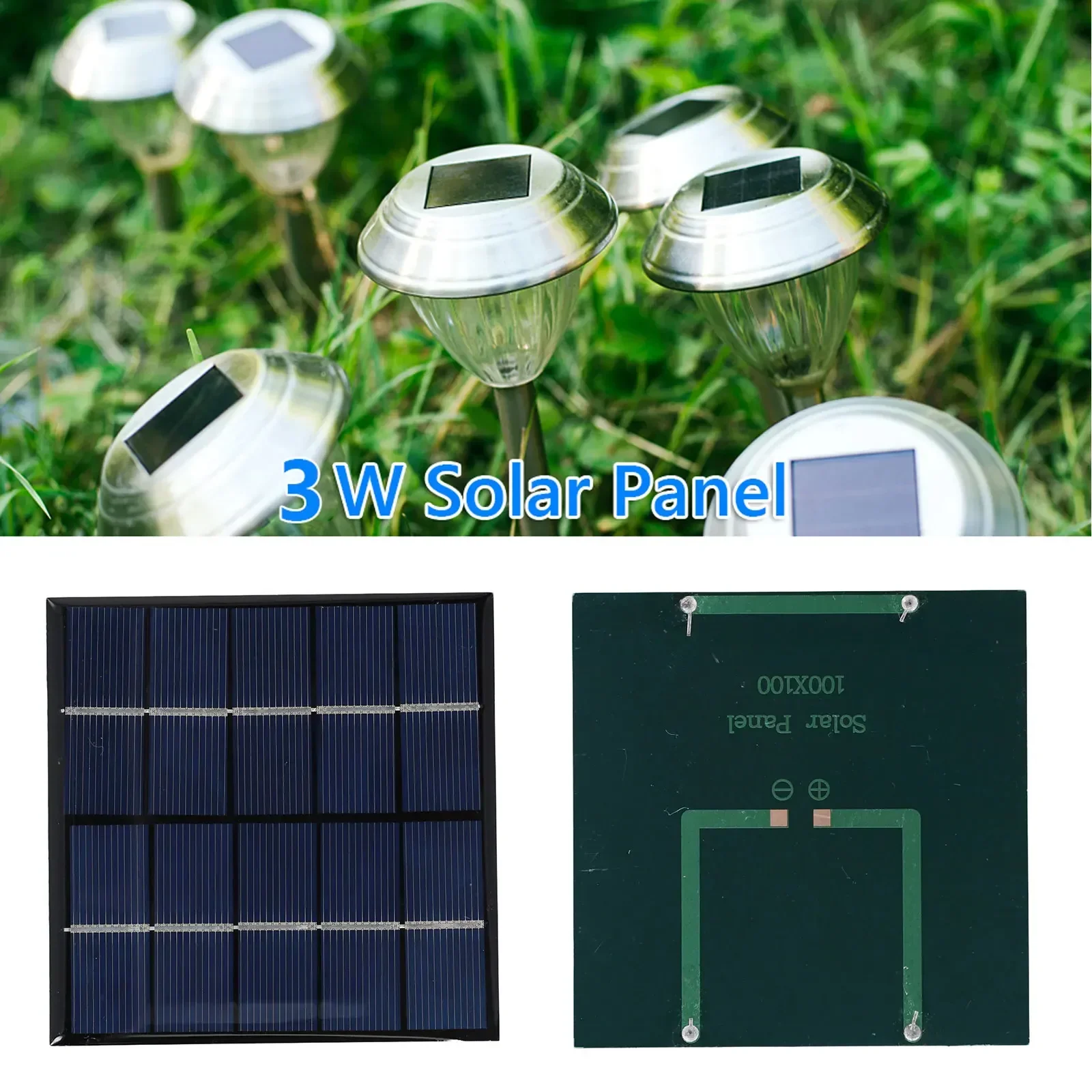 Solar Panel 3W 5V Solar Board  - Solar Emergency Charger 리뷰 및 가격