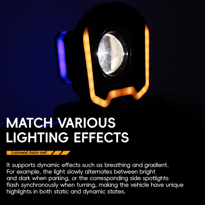 4inch Motorcycle LED Spotlight - Sos Light Strobe 리뷰 및 가격