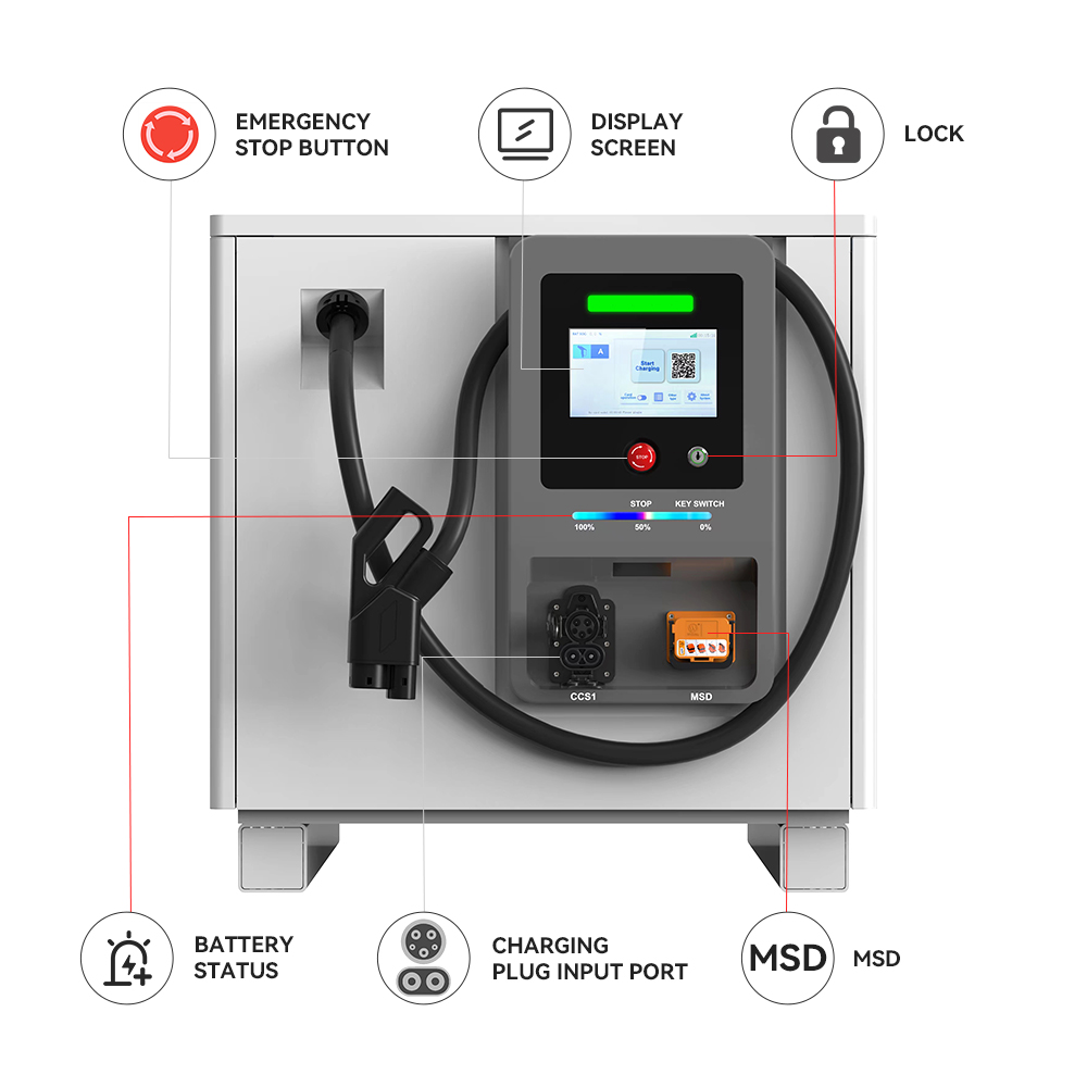 75KWH 141KWH Mobile Portable E - Solar Emergency Charger 리뷰 및 가격