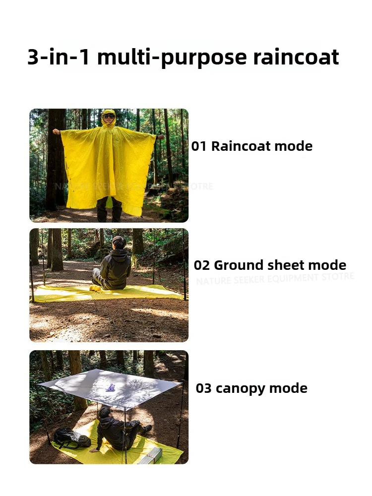 15D/210T Raincoat Waterproof R - Emergency Poncho Rain 리뷰 및 가격